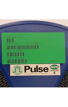 Cx2024nlt 1.50-1000mhz Xfmr.rf.1:1.50-1000mhz Pulse Smd Bobin 3 Adet Cx2024nlt 1.50-1000mhz Xfmr.rf.1:1.50-1000mhz Pulse Smd Bobin 3 Adet