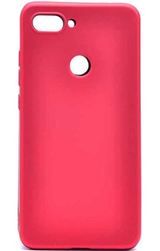 Xiaomi Mi 8 Lite Kılıf Zore Premier Silikon Kapak Kırmızı Xiaomi Mi 8 Lite Kılıf Zore Premier Silikon Kapak Kırmızı