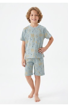 Isobel Kids İsob Timsah Desenli %100 Pamuk Erkek Çocuk Şortlu Pijama Takımı 3-13 Yaş 9100125-9120123 Renkli Isobel Kids İsob Timsah Desenli %100 Pamuk Erkek Çocuk Şortlu Pijama Takımı 3-13 Yaş 9100125-9120123 Renkli