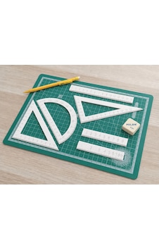 3d Baskı Geometri Cetvel Seti - İletki, Gönye Ve Ölçüm Araçları - Beyaz Çok Renkli 3d Baskı Geometri Cetvel Seti - İletki, Gönye Ve Ölçüm Araçları - Beyaz Çok Renkli