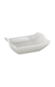 Porselen Kıvrımlı Sosluk Std 10x7cm Beyaz Porselen Kıvrımlı Sosluk Std 10x7cm Beyaz