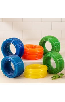 Örgülü 3/4'' 100 M Bahçe Hortumu Çok Renkli Örgülü 3/4'' 100 M Bahçe Hortumu Çok Renkli