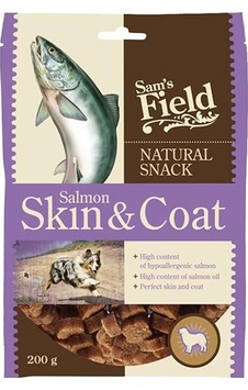 Sam's Field Skin & Coat Somonlu Köpek Ödülü 200 G Sam's Field Skin & Coat Somonlu Köpek Ödülü 200 G