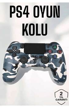 Ps4 Oyun Kolu Kamuflaj Desenli Joystick - Msmhm1137-1314
