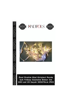 Özel Üretim Otel Girişleri Perde Işık Yılbaşı Süsleme Dekor 3m 100 Led 20 Saçak 305070cm Ip65 Özel Üretim Otel Girişleri Perde Işık Yılbaşı Süsleme Dekor 3m 100 Led 20 Saçak 305070cm Ip65