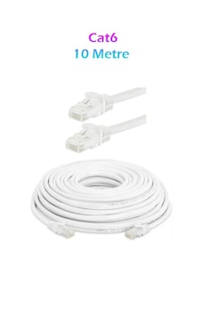 Cat 6 Ethernet Kablosu 10 Metre