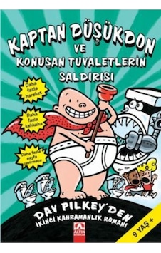 Kaptan Düşükdon ve Konuşan Tuvaletlerin Saldırısı - Dav Pilkey - Altın Kitaplar