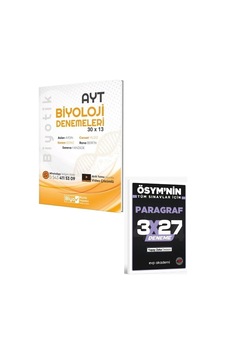 Biyotik 2027 Ayt Biyoloji Biyotik 30 X 13 Denemeleri+ Evp Akademi Paragraf Biyotik 2027 Ayt Biyoloji Biyotik 30 X 13 Denemeleri+ Evp Akademi Paragraf