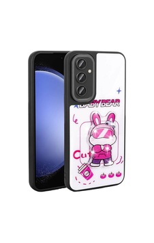 Galaxy Uyumlu A34 Kılıf Parlayan Kabartmalı İkonik Figürlü Zore Amas Silikon Kapak Galaxy Uyumlu A34 Kılıf Parlayan Kabartmalı İkonik Figürlü Zore Amas Silikon Kapak