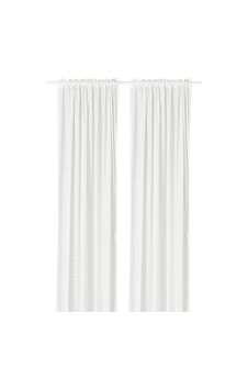 Fon Perde/2 Kanat, Beyaz-örgü Beyaz, 145x300 Cm, Işık Filtreleyici, Polyester Fon Perde/2 Kanat, Beyaz-örgü Beyaz, 145x300 Cm, Işık Filtreleyici, Polyester