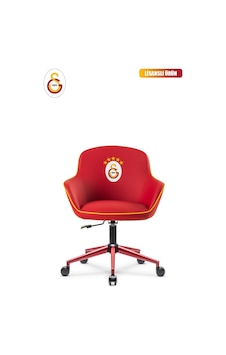 Fanchair X Galatasaray Icon Kırmızı Lisanslı Çalışma Koltuğu-104 Fanchair X Galatasaray Icon Kırmızı Lisanslı Çalışma Koltuğu-104