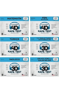 Lgs 8. Sınıf Çöz Bitir Yaprak Test Tüm Dersler Set
