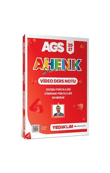 Yediiklim 2027 Meb-ags Eğitim Bilimleri Gelişim, Öğrenme Psikolojisi, Rehberlik Video Ders Notu Ahenk Serisi - Bülent Tanık Yediiklim 2027 Meb-ags Eğitim Bilimleri Gelişim, Öğrenme Psikolojisi, Rehberlik Video Ders Notu Ahenk Serisi - Bülent Tanık