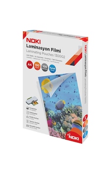 Noki A4 Laminasyon Filmi 100 Mikron 100'lü Paket 130002 Noki A4 Laminasyon Filmi 100 Mikron 100'lü Paket 130002