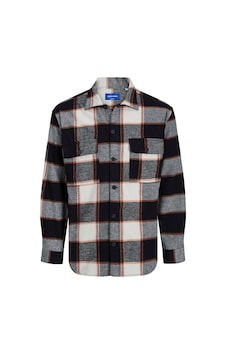 Jack & Jones Ekose Desenli Göğüs Cepli Gömlek - Blafri 12245681 Ginger Siyah Jack & Jones Ekose Desenli Göğüs Cepli Gömlek - Blafri 12245681 Ginger Siyah