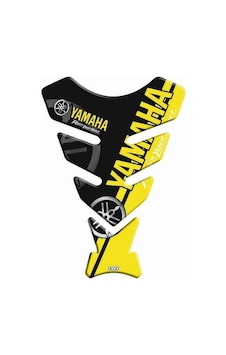 Yamaha Universal Tank Pad Siyah-sarı Yamaha Universal Tank Pad Siyah-sarı