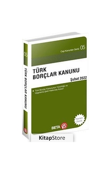 Türk Borçlar Kanunu / Cep Kanunları 05 Türk Borçlar Kanunu / Cep Kanunları 05