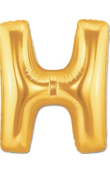 Harf Folyo Balon Büyük Boy Metalik Altın H Harfi Folyo Balon Metalik - 100 Cm Harf Folyo Balon Büyük Boy Metalik Altın H Harfi Folyo Balon Metalik - 100 Cm