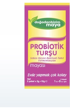 Doğadan Bizim Probiotik Turşu Mayası 1 Kutu 5 Şase