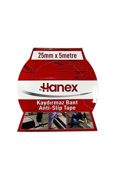 25 Mm X 5 M Siyah Kaydırmaz Bant