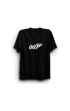 007 James Bond Baskılı Tshirt SIYAH 007 James Bond Baskılı Tshirt SIYAH