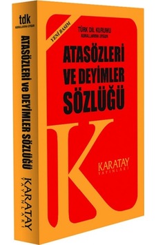4E Sözlük Atasözleri Ve Deyimler 1.Hamur Plastik Kapak Sarı Karat