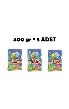 Enjoy Mix Muhabbet Kuşu Yemi 3 x 400 G