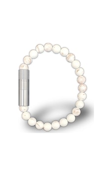 Les Fines Lames Punch Bileklik Steel Magnezit 8 MM - L Les Fines Lames Punch Bileklik Steel Magnezit 8 MM - L