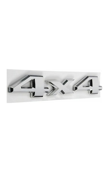4x4 Krom Bagaj Yazısı 4x4 Krom Bagaj Yazısı