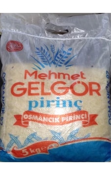 Mehmet Gelgör Osmancık Pirinç 5 KG Mehmet Gelgör Osmancık Pirinç 5 KG