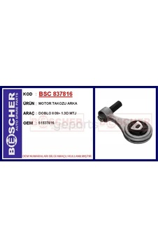 Motor Takozu Arka Doblo 2 2009 1.3d Mtj Motor Takozu Arka Doblo 2 2009 1.3d Mtj