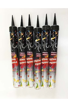 Pasta Süsü 6 Adet Siyah