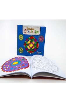 4e Boyama Kitabı Çocuklar İçin Mandala Mavi Karatay 4e Boyama Kitabı Çocuklar İçin Mandala Mavi Karatay