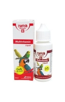 Zurich Kuşlar için Multivitamin 30 Ml Zurich Kuşlar için Multivitamin 30 Ml