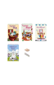 3. Sınıf Öykücü Kedi Mia - Hayvan Hakları Serisi 4 Kitap + Telefon Tutucu