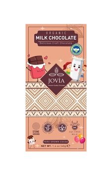 3 Adet Jovia Organik Sütlü Çikolata Kids 40 G 3 Adet Jovia Organik Sütlü Çikolata Kids 40 G