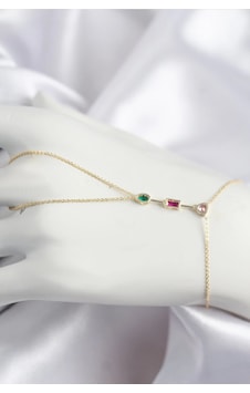 Pirinç Renkli Zirkon Taşlı Model Gold Renk Şahmeran - Tj-sn723 Çok Renkli Pirinç Renkli Zirkon Taşlı Model Gold Renk Şahmeran - Tj-sn723 Çok Renkli