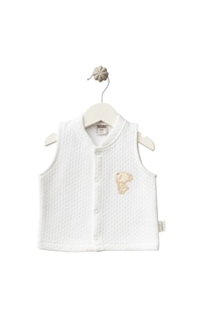 Bebitof Bebek Yelek 60041 Ekru Bebitof Bebek Yelek 60041 Ekru