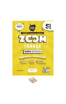 5. Sınıf Zoom Serisi Türkçe Soru Bankası + Telefon Standı 5. Sınıf Zoom Serisi Türkçe Soru Bankası + Telefon Standı
