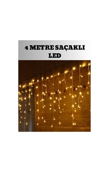 4 Metre Şelale Led Işık Perdesi Dekoratif - Karbul2805-5921 Renkli Renkli 4 Metre Şelale Led Işık Perdesi Dekoratif - Karbul2805-5921 Renkli Renkli