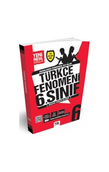 Tandem Yayınları 6Sınıf Türkçe Fenomeni Yeni Nesil Soru Bankası