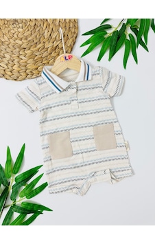 Alpbebe Australia Polo Yaka Cep Detaylı Tulum- Kahve Kahverengi Alpbebe Australia Polo Yaka Cep Detaylı Tulum- Kahve Kahverengi