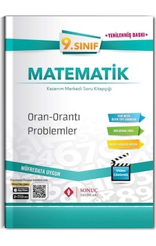 Sonuç Yayınları 9. Sınıf Sınıf Oran Orantı Problemler Sonuç Yayınları 9. Sınıf Sınıf Oran Orantı Problemler