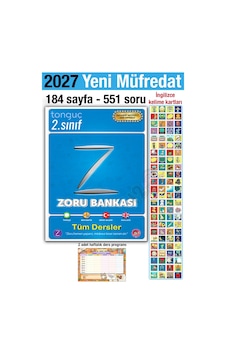 2. Sınıf 2027 Zoru Bankası Tüm Dersler Türkçe Matematik Hayat Bilgisi İngilizce