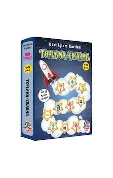 Dört İşlem Kartları - Toplama/Çıkarma (7 - 8 Yaş)- Yağmur Çocuk Dört İşlem Kartları - Toplama/Çıkarma (7 - 8 Yaş)- Yağmur Çocuk