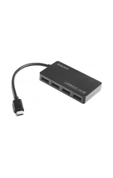 Dark Connect Master U31x4, Usb3.1 Type-c To 4 Port Type-a Hub Dark Connect Master U31x4, Usb3.1 Type-c To 4 Port Type-a Hub