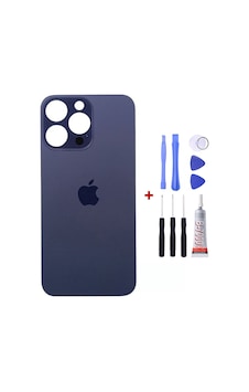Apple Uyumlu iPhone 14 Pro Max Mor Arka Cam Kapak Arka Pil Kapağı Apple Uyumlu iPhone 14 Pro Max Mor Arka Cam Kapak Arka Pil Kapağı