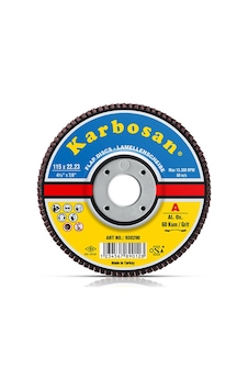 Karbosan 115x22 60 Kum Flap Disk Zımpara