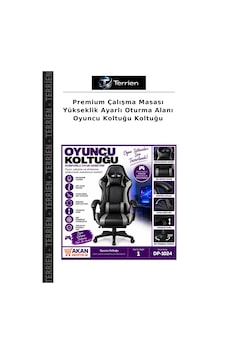 Premium Çalışma Masası Yükseklik Ayarlı Oturma Alanı Oyuncu Koltuğu Koltuğu Çok Renkli