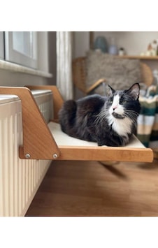 Kalorifere Asılan Kedi Yatağı - Ahşap Petek Askısı Ve Kedi Hamağı Kalorifere Asılan Kedi Yatağı - Ahşap Petek Askısı Ve Kedi Hamağı